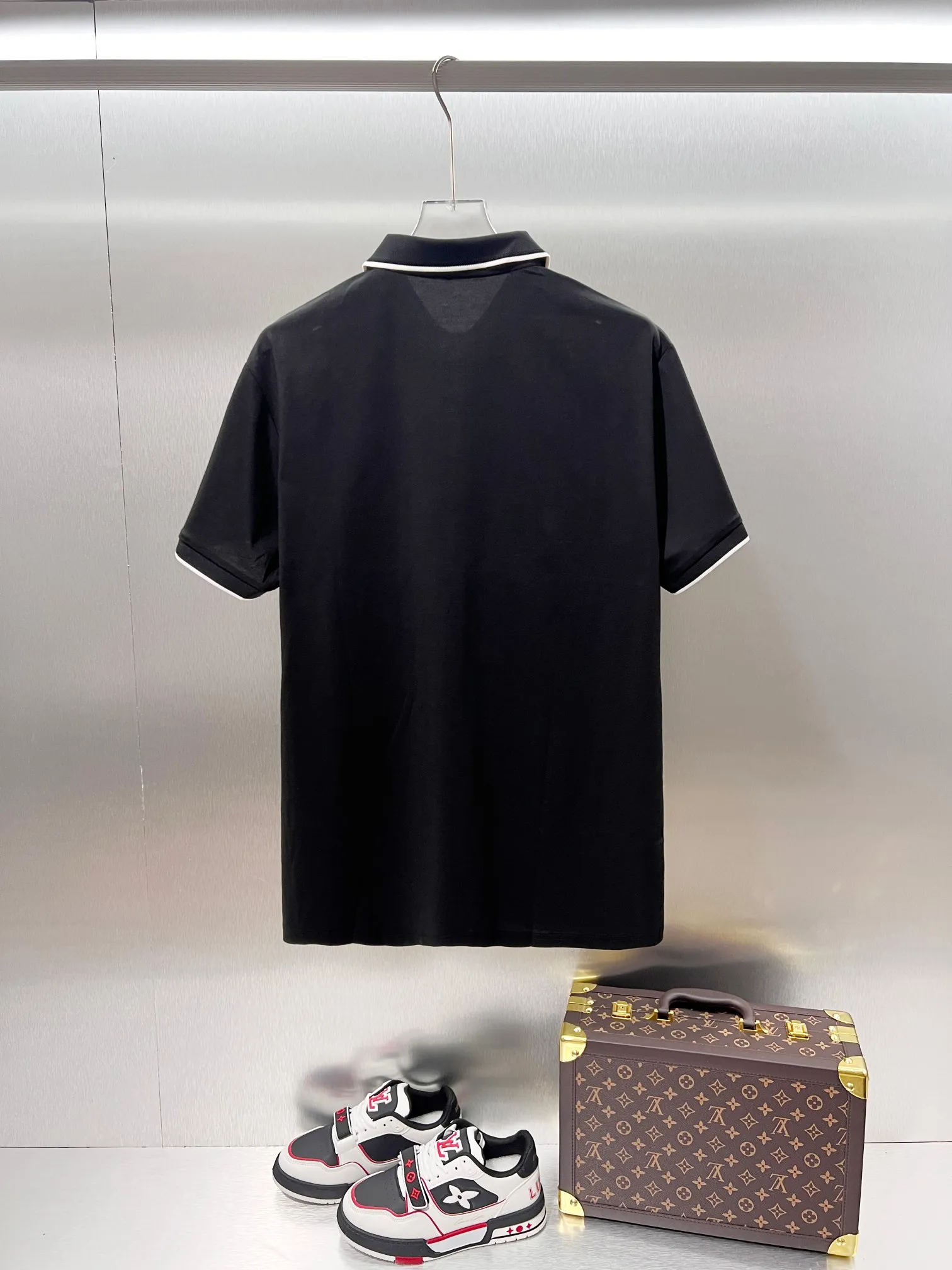 Moncler* Classic logo 🔥 POLO ✅ Quality ‼ ●100% ●50% 50% ● 200g ● ● 1：1 ● ●Size：M L XL XXL XXXL